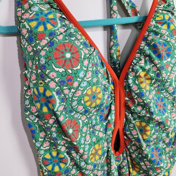 Rhode x Target Colorful Patterned Swimsuit, size 1x - Picture 3 of 6